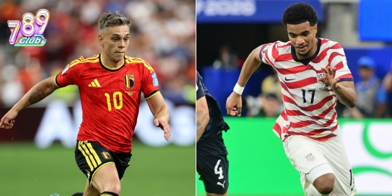 Soi Kèo Mỹ vs Bỉ (07h00 07/07) - Vòng 1/16 World Cup 2026 5 Đội hình trước trận đấu của tuyển Mỹ và Bỉ